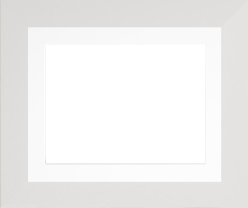 30 x 40cm White Framed Print